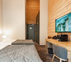 Номер Классик с двумя раздельными кроватями в Grand Chalet Altay