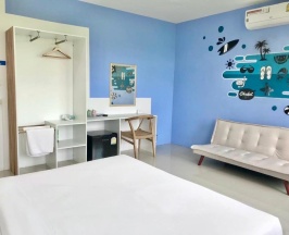 Семейный номер Standard с видом на горы в Slowlife Beach - Hostel