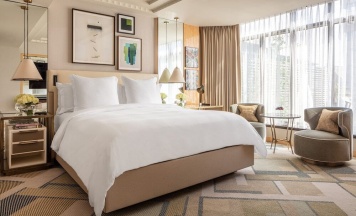 Двухместный номер Junior Conservatories двуспальная кровать в Four Seasons Hotel London at Park Lane
