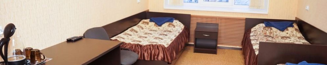 Кровать в 3-местном общем номере в Зори