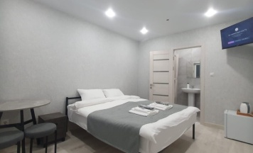 Двухместный полулюкс двуспальная кровать в Art House Hotel