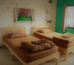 Двухместный номер Standard 2 отдельные кровати в CM City Hostel