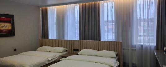 Номер стандарт семейный с 2 односпальными кроватями в Золотой слон