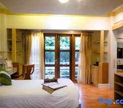 Двухместная вилла двуспальная кровать в Vartika Resovilla KuiBuri Beach Resort and Villas
