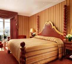 Двухместный номер Exclusive с видом на озеро двуспальная кровать в Hotel d'Angleterre Geneva