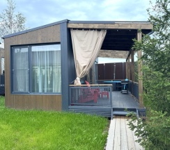 Сканди №14 "Огонь" (оснащение дома, стоимость купели и бани см. Подробнее) в Dacha