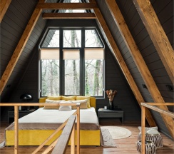 Коттедж A-Frame в Ягода Малина