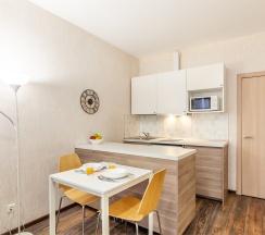 Семейные апартаменты с кухней в U-Apart