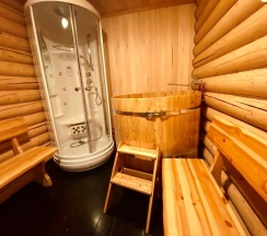Русская баня с купелью в Отель Аватара