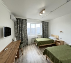 Номер стандарт с 2 односпальными кроватями в Домино