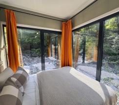 Модульный коттедж с чаном и собственной территорией в Soloh SPA Village