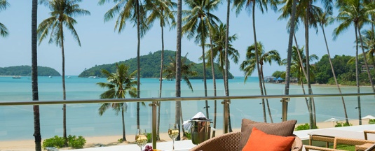 Двухместный номер Terrace Grand Andaman с видом на море двуспальная кровать в Phuket Panwa Beachfront Resort