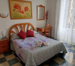 Двухместный номер Standard с красивым видом из окна двуспальная кровать в Hostal Continental