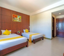 Двухместный номер Deluxe с видом на океан 2 отдельные кровати в KLC Holidays Phu Quoc Hotel