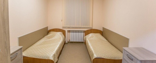 Кровать в 2-местном общем номере в LOFT