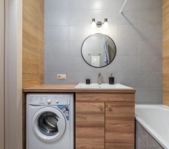 Двухместные апартаменты двуспальная кровать в Апартаменты BelaTravel Николы Теслы 20