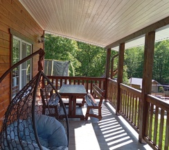 Семейный коттедж с красивым видом из окна в Горный горизонт