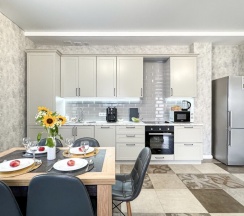 Дом 110кв.м. с 3 спальнями, кухней гостиной и 2 санузлами, вмещает до 9 человек в Villa Harizma