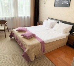 Номер стандарт с 1 двуспальной кроватью в Хабаровск