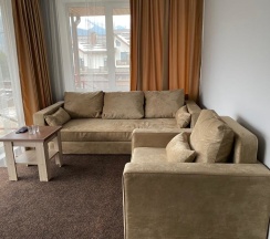 Люкс Superior с балконом и c панорамным видом на горы в Шатун