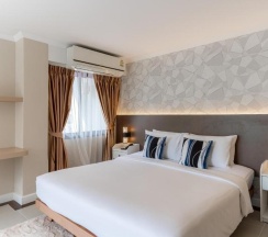 Двухместный люкс Corner двуспальная кровать в Heeton Concept Hotel Pattaya by Compass Hospitality