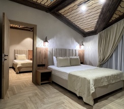 Двухкомнатный семейный ЛЮКС с кухней в Tash maral