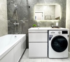 Апартаменты с 2 комнатами с балконом в Апартаменты Like Home на Земнухова 2