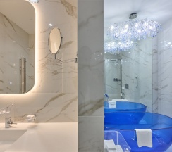 ЛЮКС С ВИДОМ НА МОРЕ СТИХИЯ ВОДЫ в Ostrova