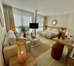 Двухместный номер Classic (двуспальная кровать) в Hotel emblemático Hi Suites
