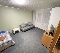 Четырёхместные апартаменты c 1 комнатой с красивым видом из окна в Апартаменты Сходненская