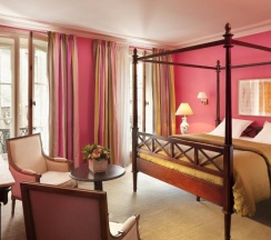 Двухместный номер Prestige двуспальная кровать в Hotel du Danube Saint Germain