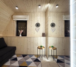 Семейный номер Superior с 2 комнатами в Live Glamp