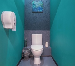 Кровать в 4-местном женском номере (общие удобства) в Hot Place Guest House