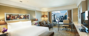 Двухместный номер Standard двуспальная кровать в InterContinental Bangkok, an IHG Hotel