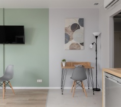 Wave - 3х местные делюкс-апартаменты около м.Сокол (6 этаж) в Smart Lofts Moscow