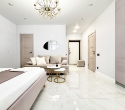 1-комнатные апартаменты улучшенные №114 в Hugge Place
