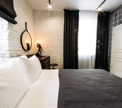 Апартаменты Deluxe с 2 комнатами с видом на город в City apartments-deluxe room
