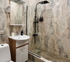 Студия Deluxe с балконом и с красивым видом из окна в Гостевой дом Chalet Agave