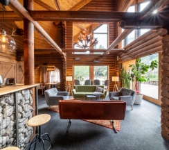 Шале с террасой Grand в Skazka Lodge
