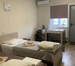 Улучшенный трехместный номер с 3 отдельными кроватями в Пол&Пути