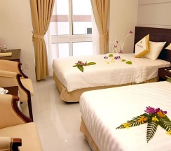 Двухместный номер Deluxe 2 отдельные кровати в Nam Hung Hotel