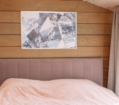 Барнхаус Люкс с банным чаном в Лес&Сад