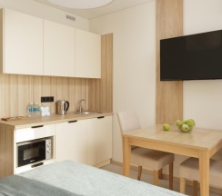 Коннект с видом на бассейн/Connect pool view в Lavicon Apart Nebug