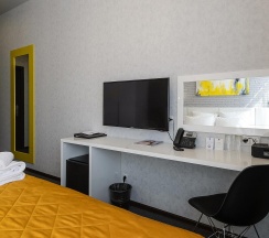 Комната стандарт с 1 двуспальной кроватью в Hotel design style