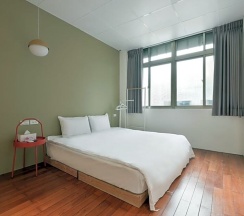 Двухместный номер Standard двуспальная кровать в Feng Jia Tonight Hostel