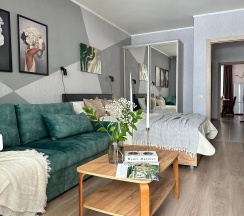1-комнатные апартаменты люкс в Zavidovo design apartment (Апартаменты дизайн Завидово)