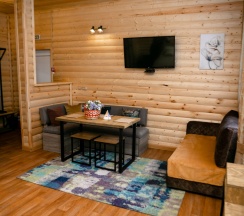 Двухместный номер Superior Premium двуспальная кровать в Хуторок