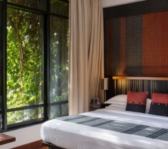 Двухместный люкс двуспальная кровать в Heritance Kandalama