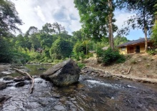 Бунгало с видом на воду в Khaosok Rainforest Resort