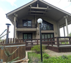 Гостевой дом с горячей купелью и камином в Лепота